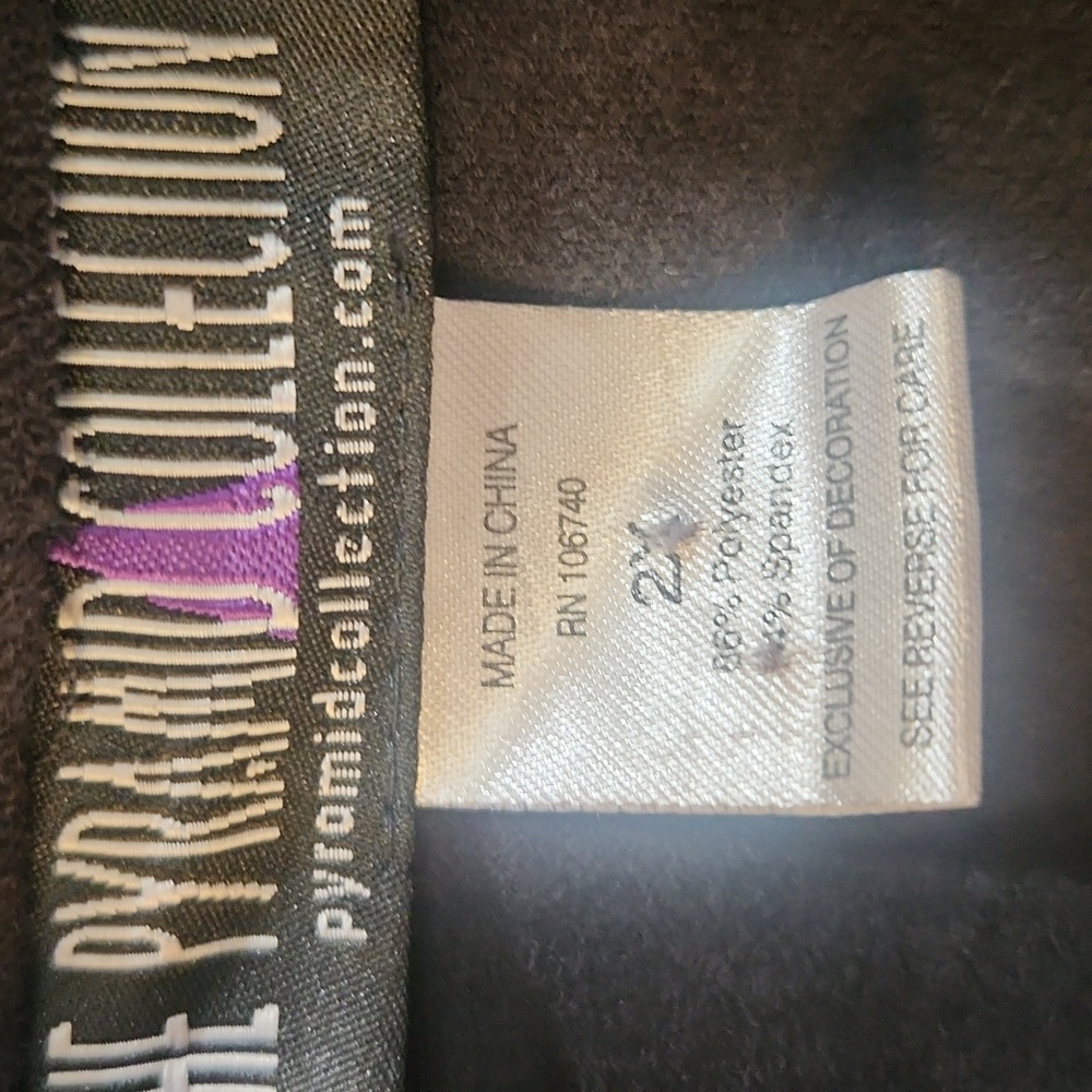 Black Open Front Jacket - Picture 3 of 4